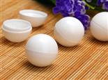 白色藥丸（wán）塑料球-中藥丸塑料球